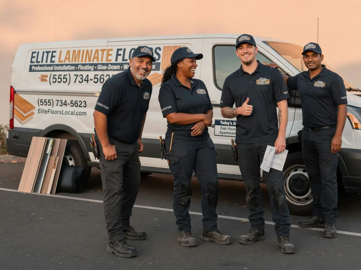 Laminate flooring installation company in Hansboro, ND